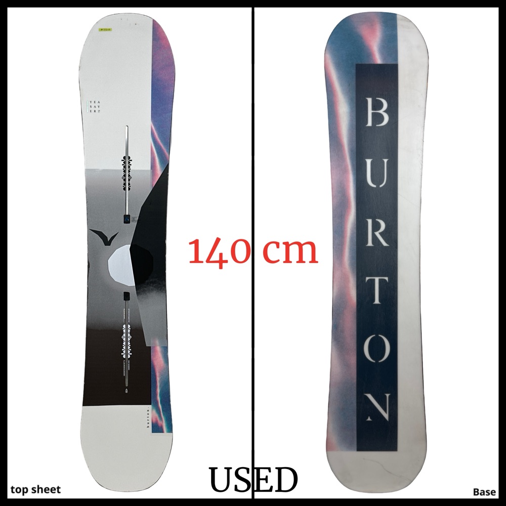 BURTON YEARSAYER 140 ケース SPIKE MAT 付き｜ウィンタースポーツ