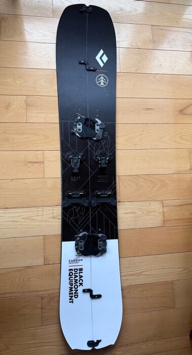 Black Diamond X CARDIFF CO-LAB GOAT 154cm SPLITBOARD CARBON WITH