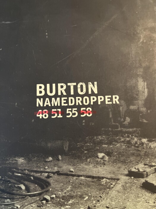 Burton Name Dropper - 155 - Snowboards | SENDY