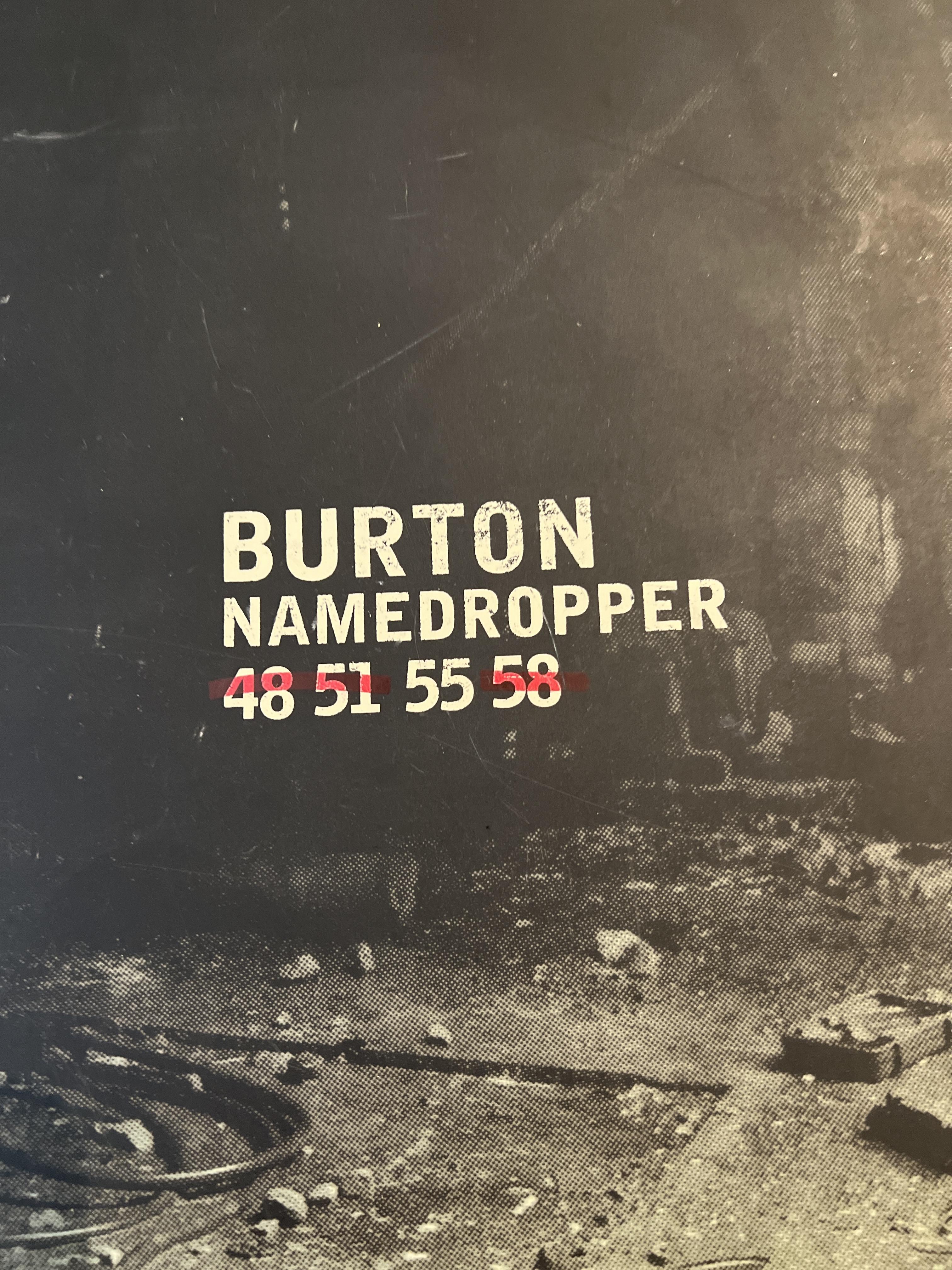 Burton Name Dropper - 155 - Snowboards | SENDY