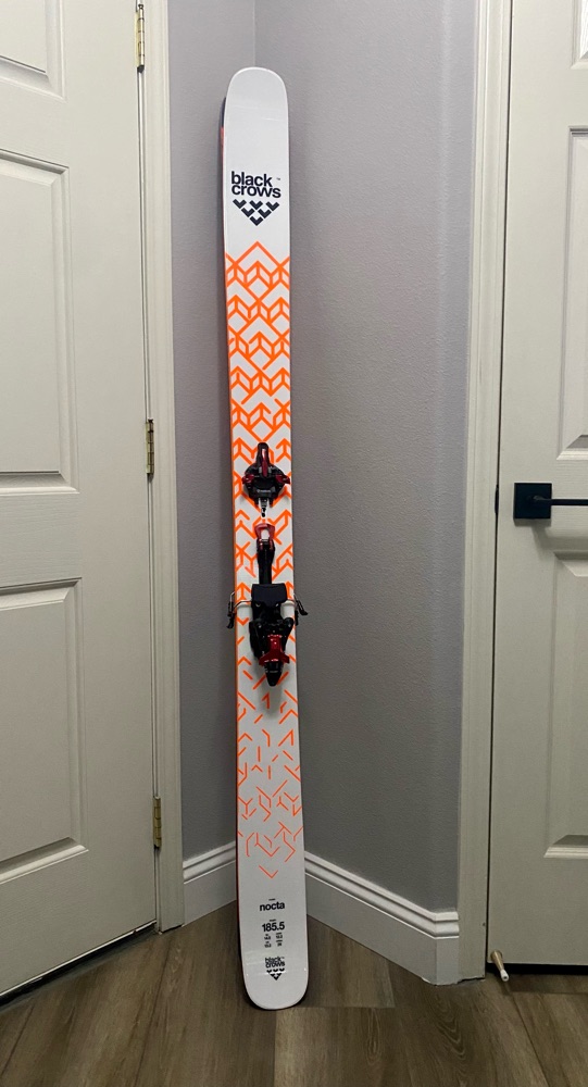 2019 Black Crows Nocta 185 w/ Marker Kingpin 13 Bindings - Alpine
