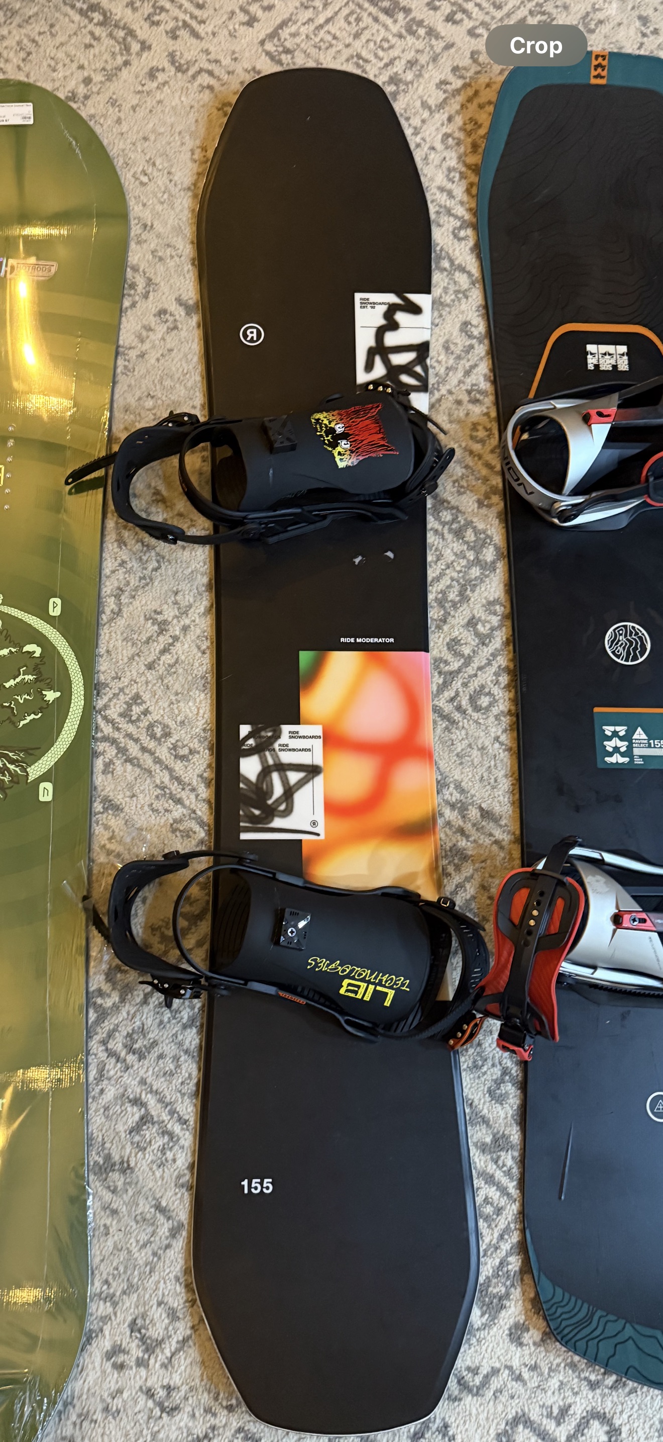 Ride Moderator 155 - Snowboards | SENDY