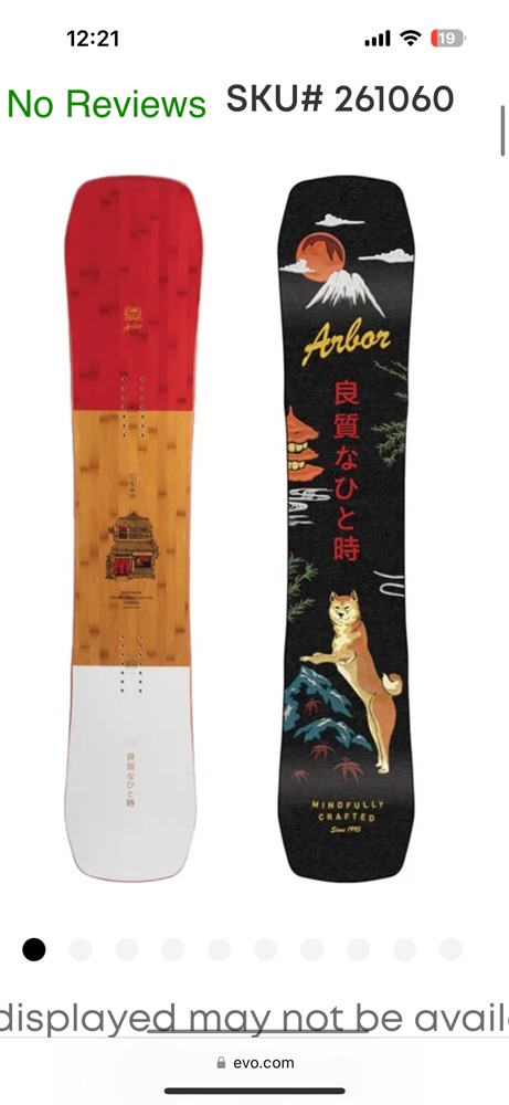 Arbor Westmakr Camber frank april - Snowboards | SENDY