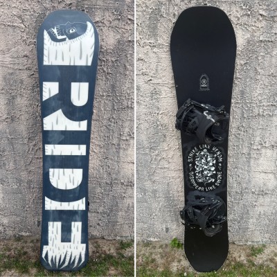 149cm Ride Machete Snowboard With Flow Bindings (Used
