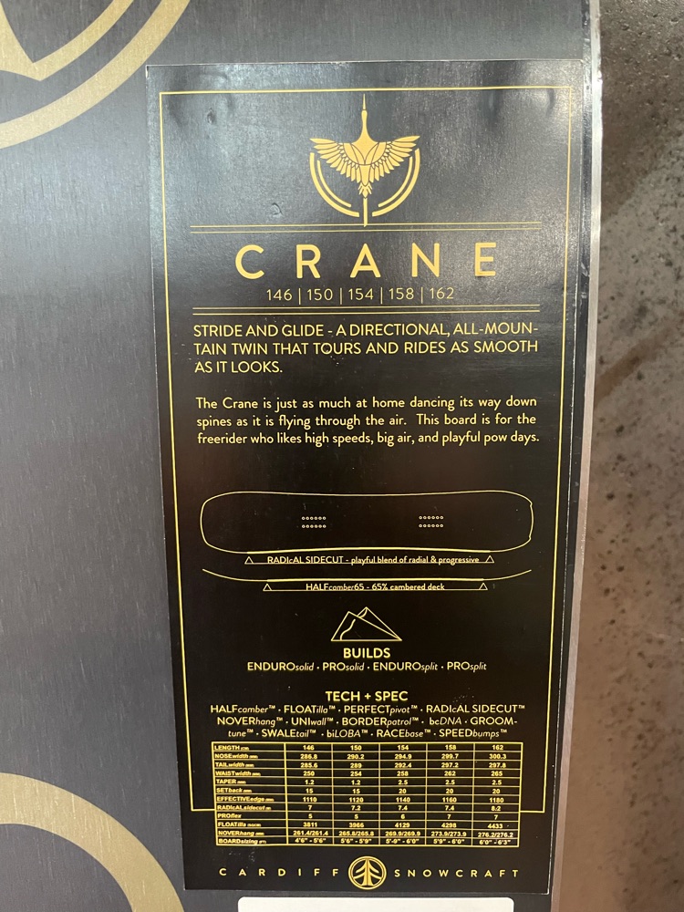 Cardiff Crane Carbon Pro