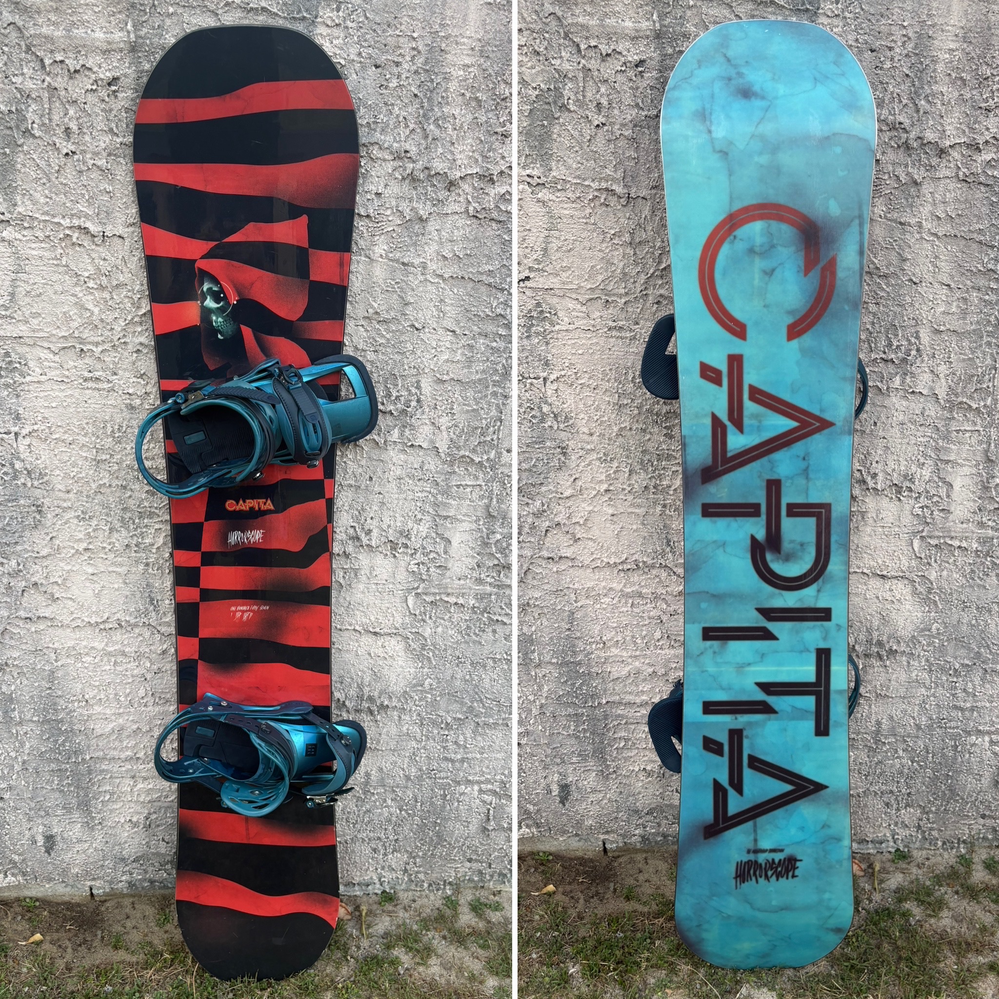 157cm CAPiTA Horoscope Snowboard With Burton Cartel Bindings (in