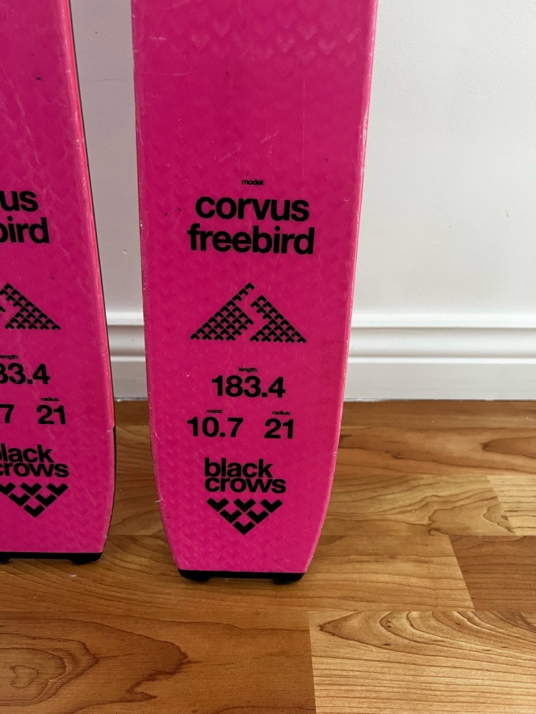 Blackcrows Corvus Freebird 183cm - Alpine Touring Skis | SENDY