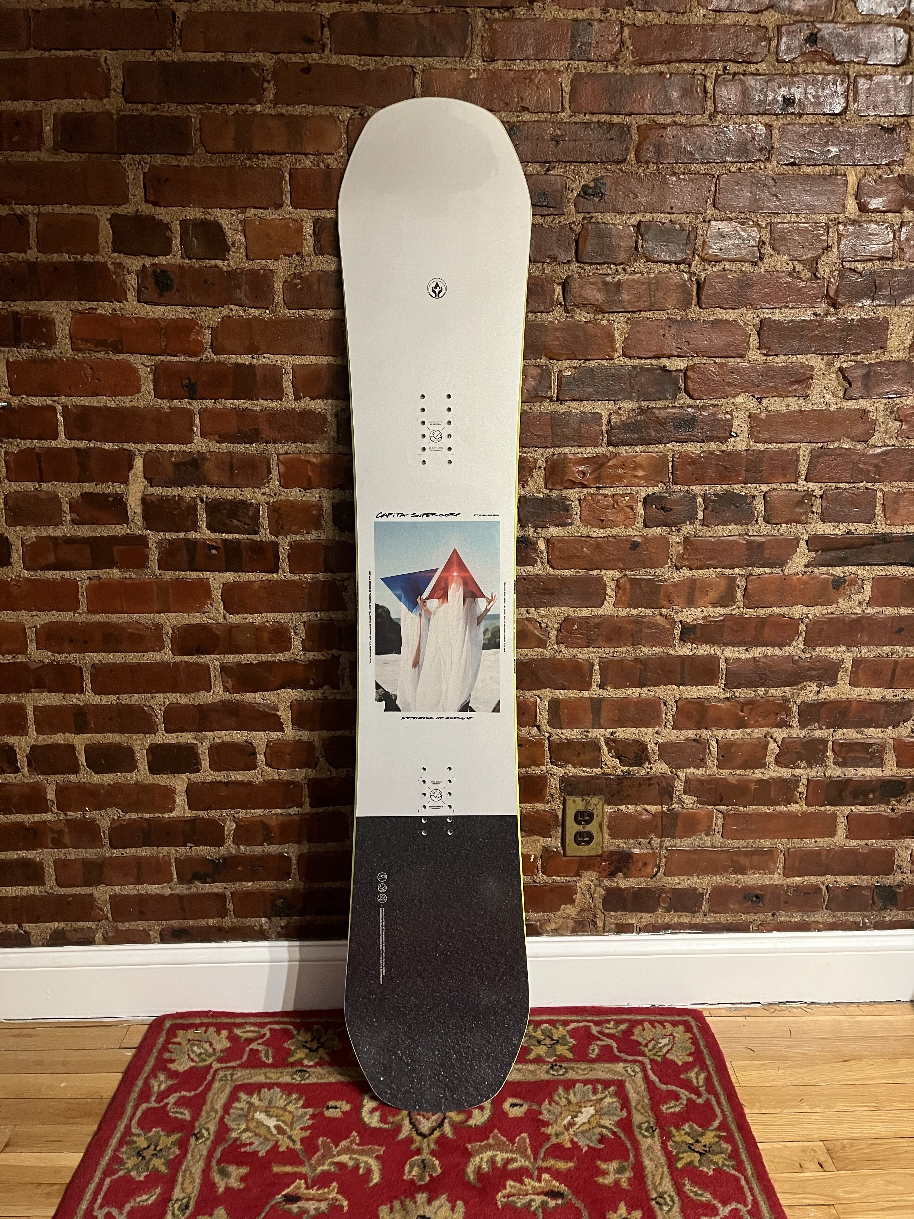 Burton Family Tree Leader Board Camber Snowboard 162cm Mens