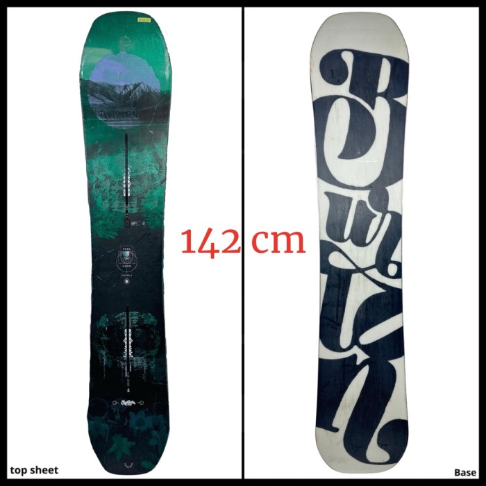 BURTON Feelgood スノーボード 142cm 2248 Burton Feelgood Flying V Snowboard 142 cm - Snowboards | SENDY
