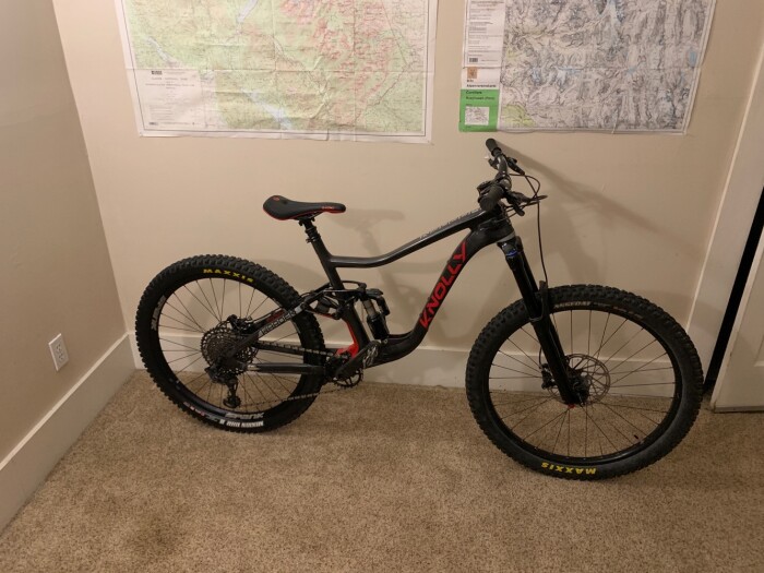 2019 Custom Built Carbon Knolly Warden Size L Enduro Full