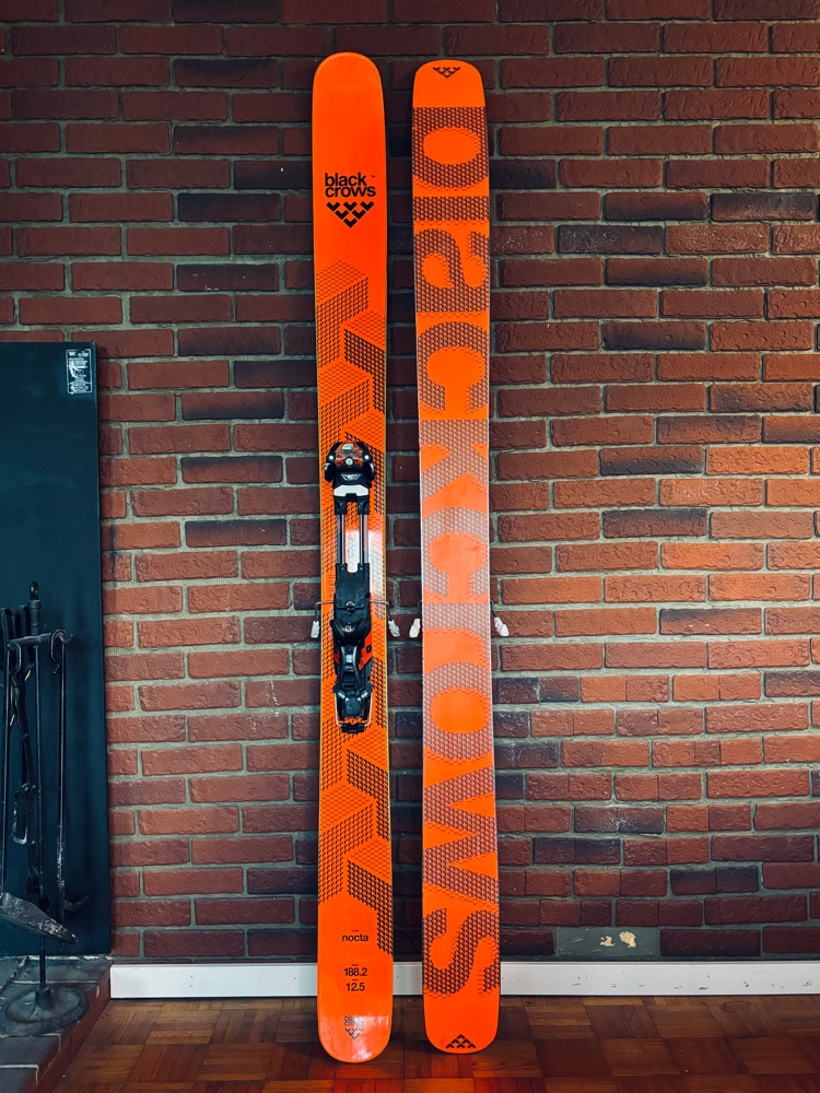 BlackCrows Nocta 188 with Salomon Guardian - Skis | SENDY