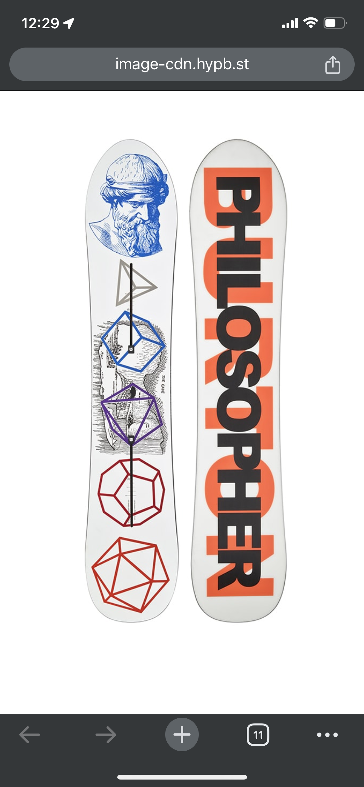 Burton x Jeff Koons Philosopher 2016 (#23 of 50) - Snowboards | SENDY