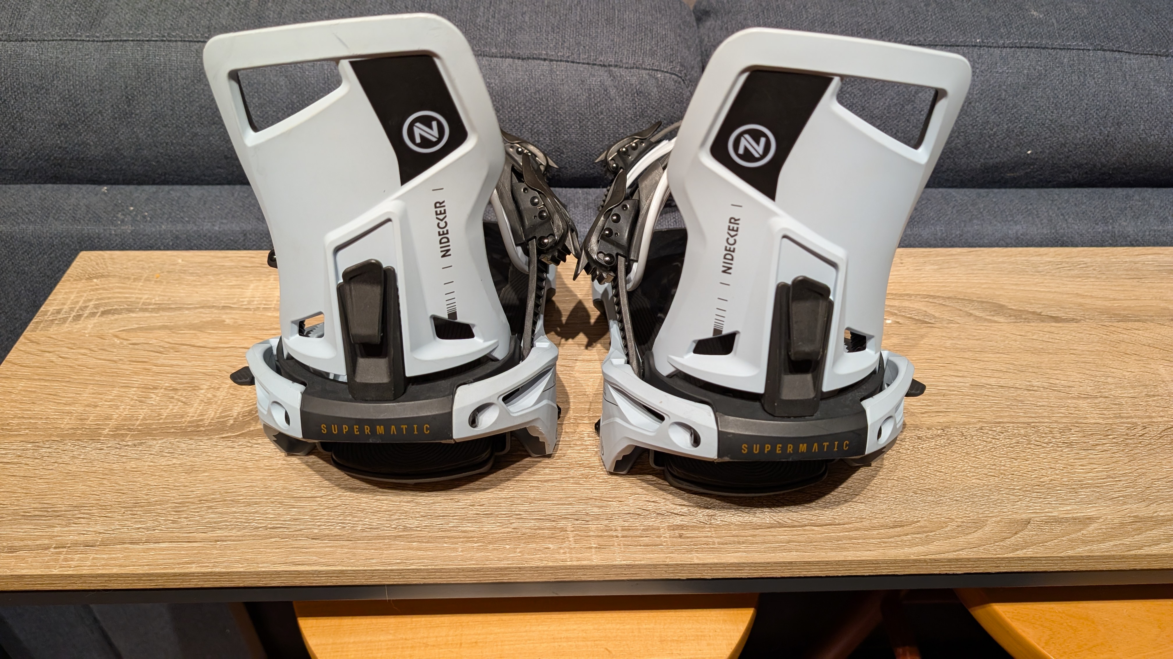Nidecker SUPERMATIC Lsize Nidecker Supermatic Snowboard Bindings