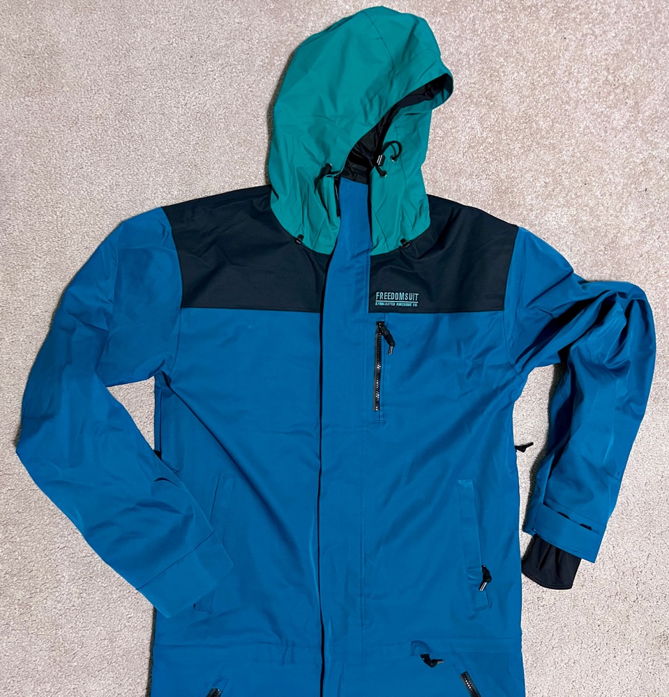 Airblaster Airblaster Freedom Suit, Gnu Blue, Men's Size L - Ski