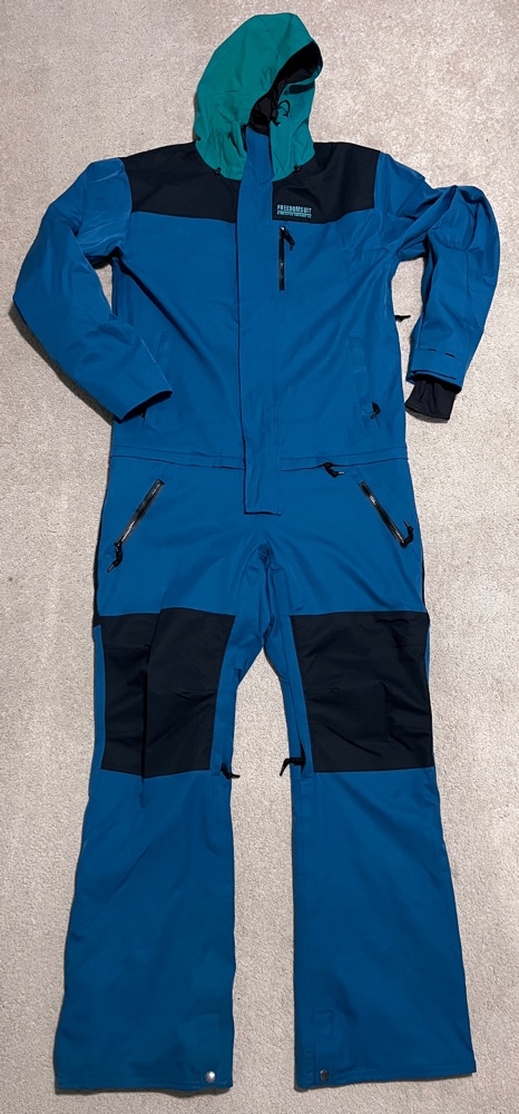 Airblaster Airblaster Freedom Suit, Gnu Blue, Men's Size L - Ski