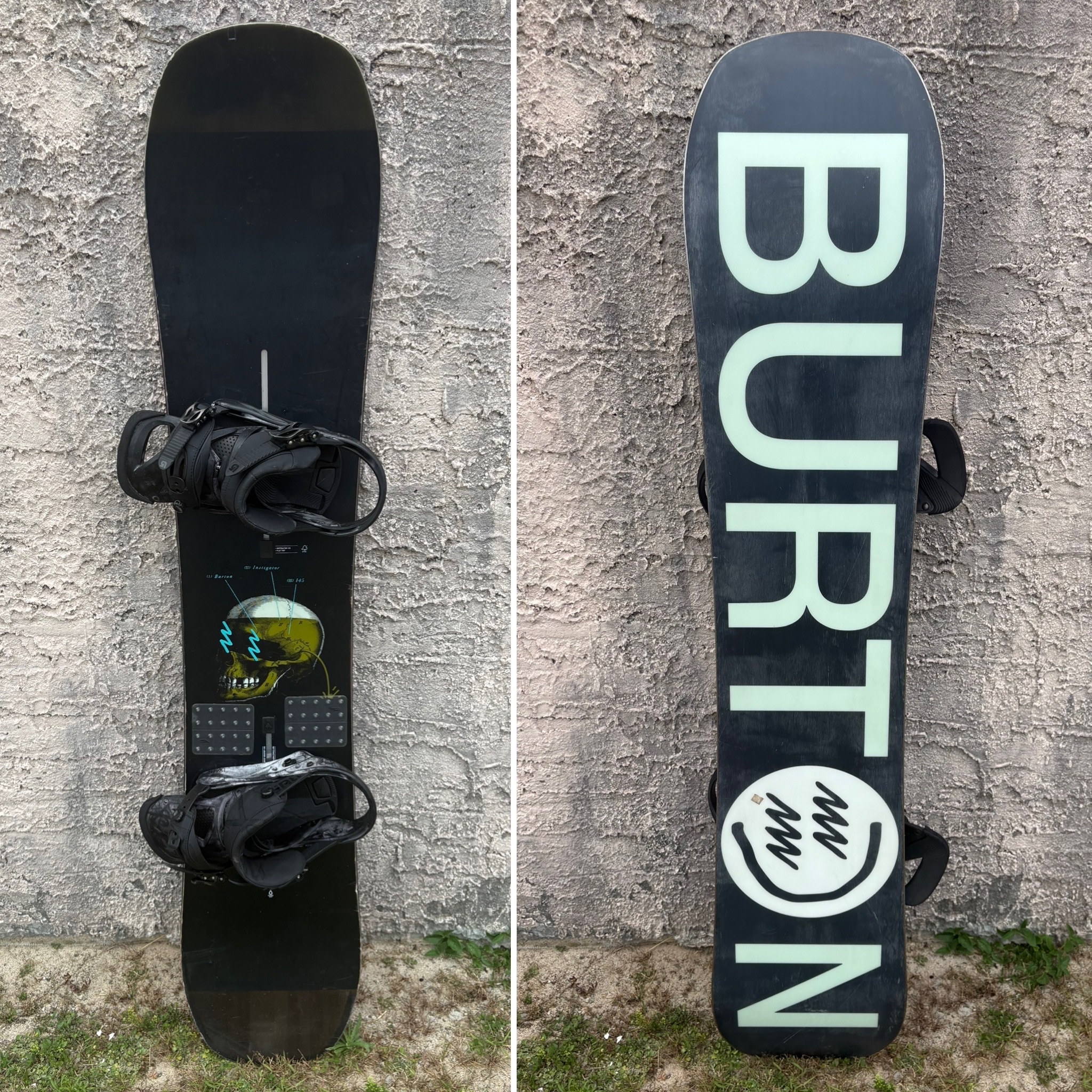 Burton Family Tree Leader Board Camber Snowboard 162cm Mens