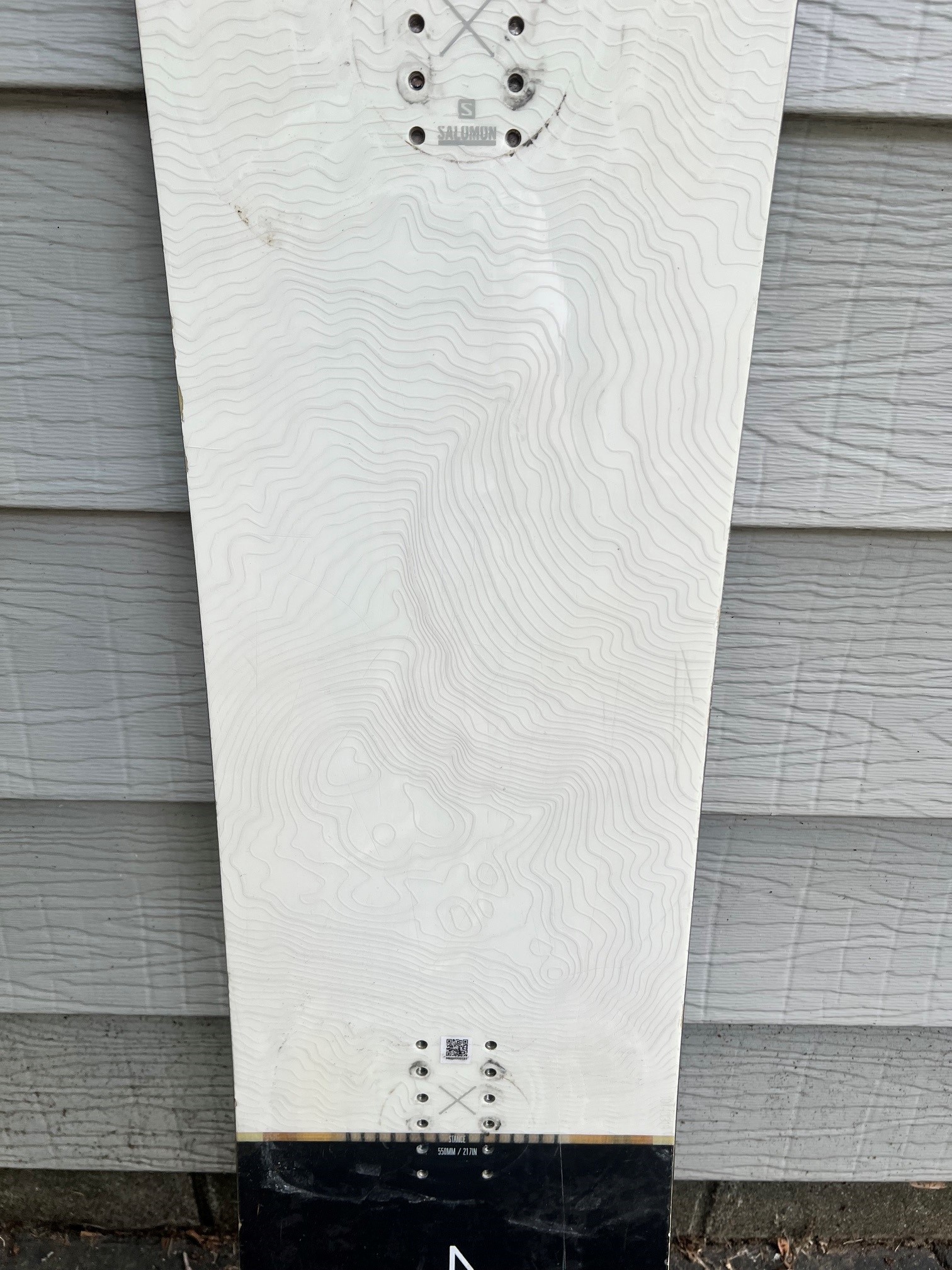 【ジャンク品】 BURTON SALOMON 定価14万円 Salomon Super 8 - Mt. Bachelor 154 CM - Snowboards | SENDY