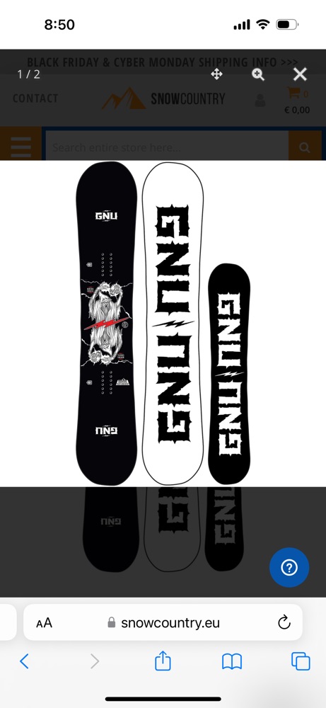 Gnu Riders Choice 157.5 CM 2021 - Snowboards | SENDY