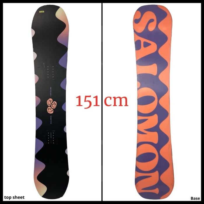 2270 Salomon Oh Yeah Womens Snowboard 151 cm 2024 - Snowboards | SENDY