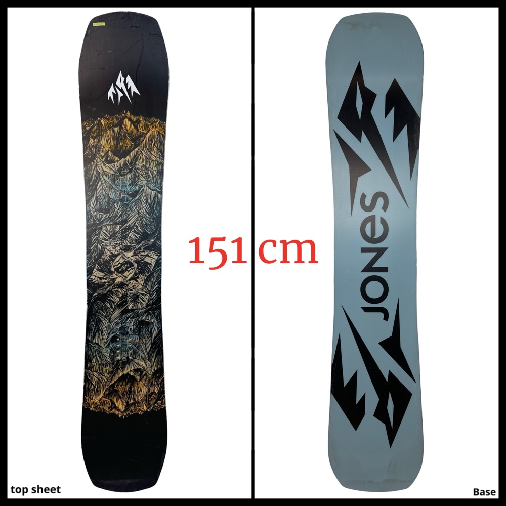 2269 JONES Mountain Twin SNOWBOARDS 151 cm 2024 - Snowboards | SENDY