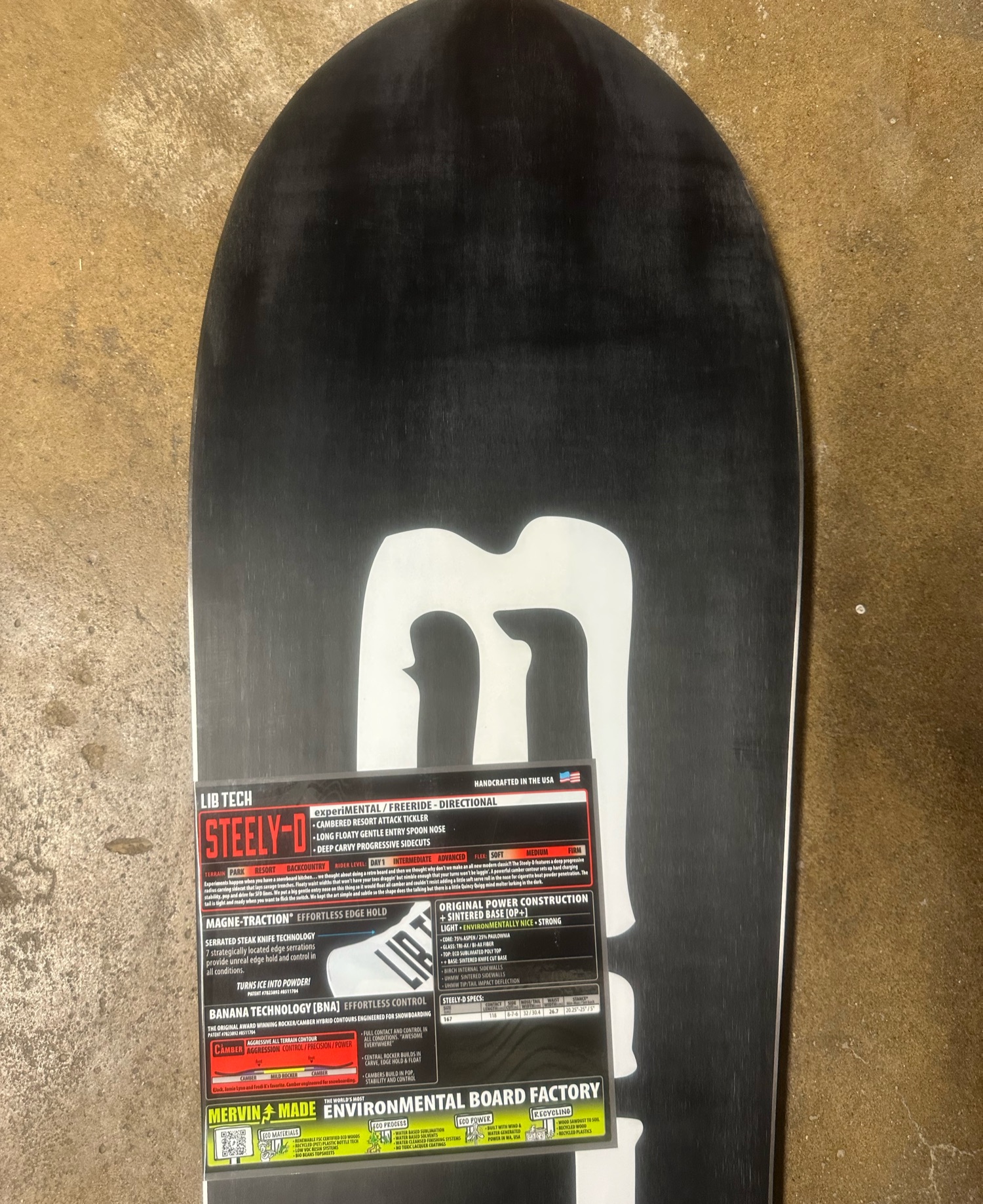 Lib Tech Steely D - 167 cm - Snowboards | SENDY