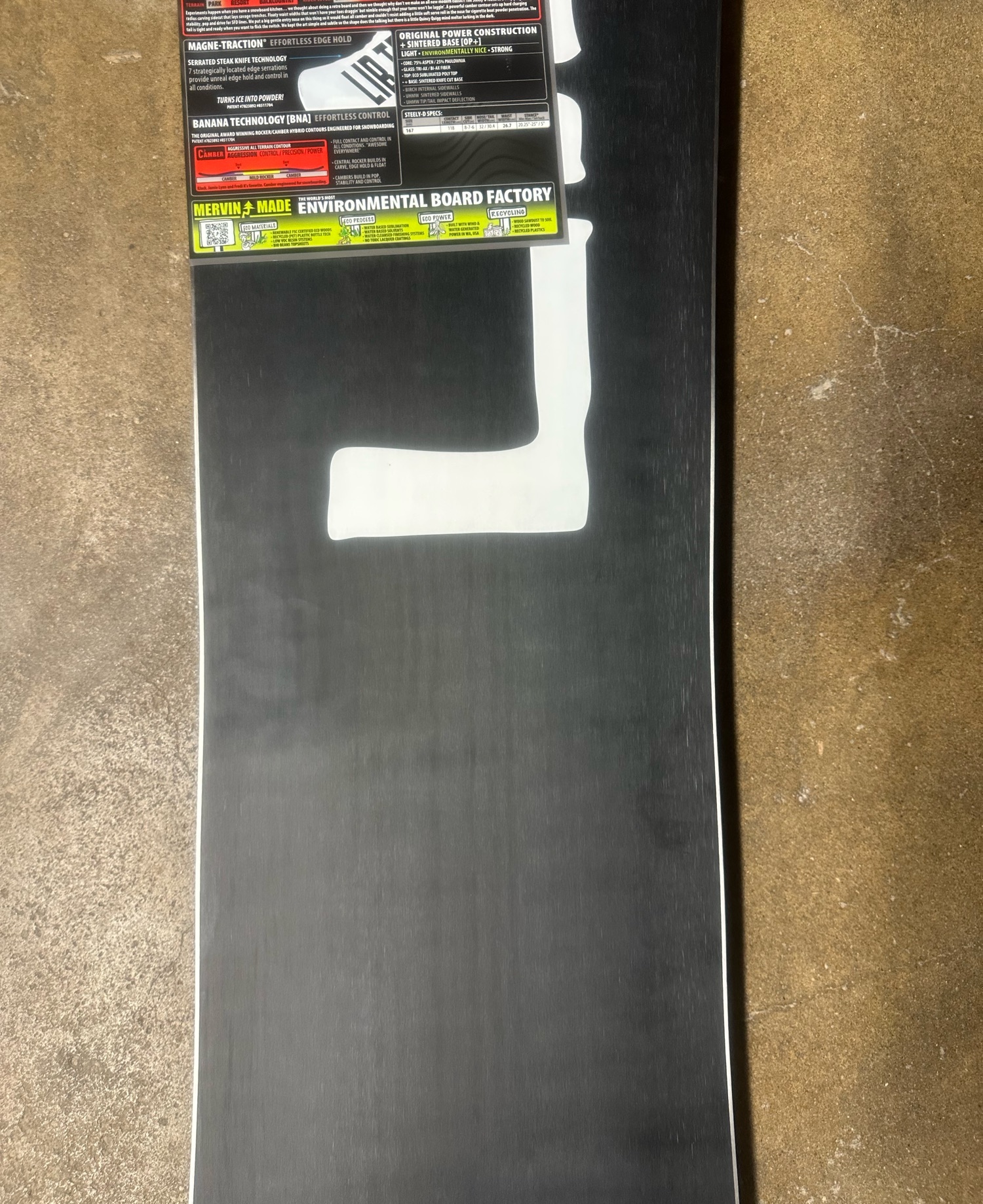 Lib Tech Steely D - 167 cm - Snowboards | SENDY