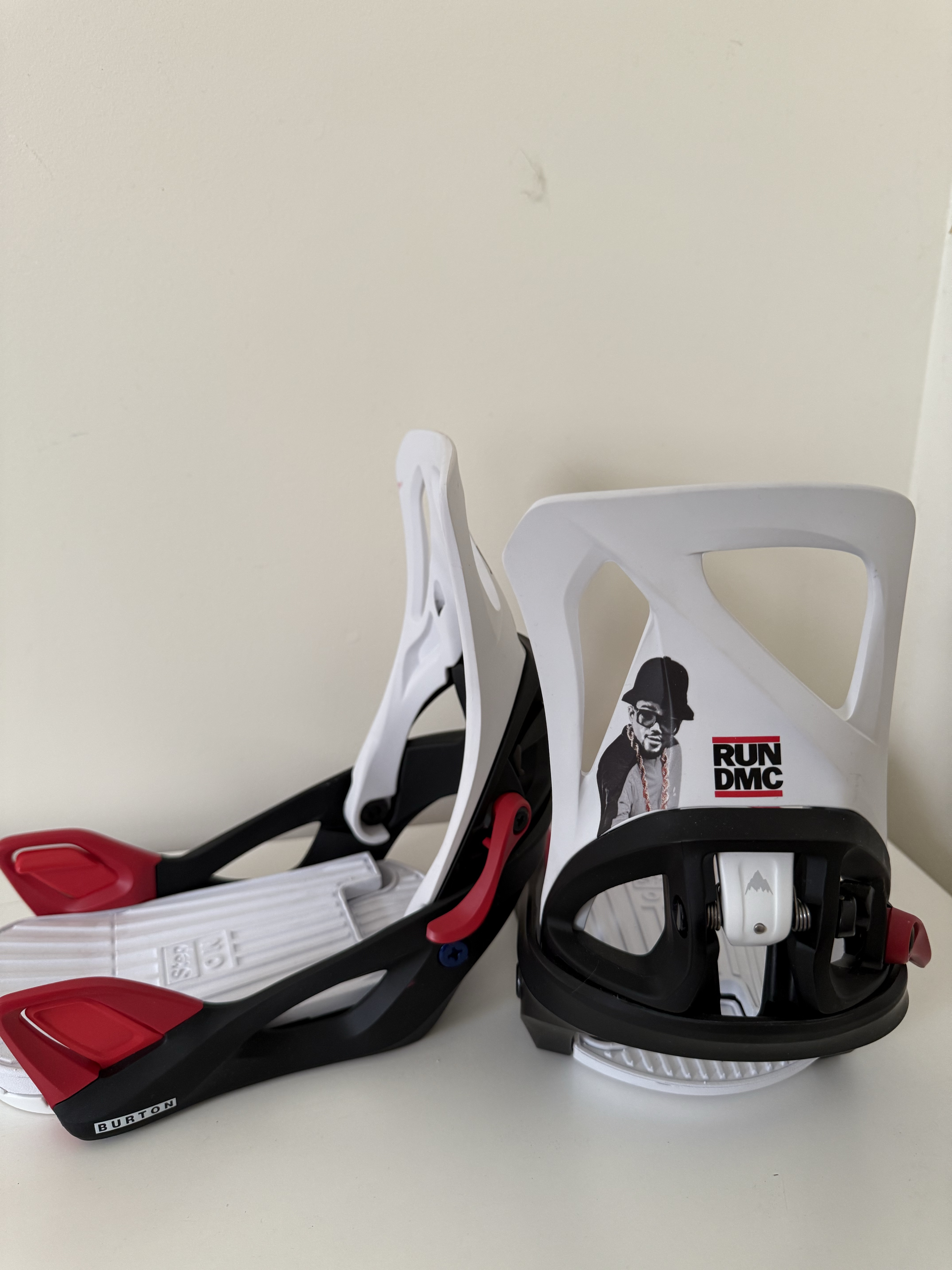 【美品_ステップオン】Burton x Run DMC Step On 27cm Burton X RunDMC step on bindings - Snowboard Bindings | SENDY