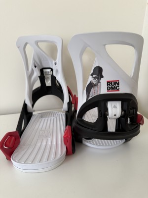 【美品_ステップオン】Burton x Run DMC Step On 27cm Burton X RunDMC step on bindings - Snowboard Bindings | SENDY