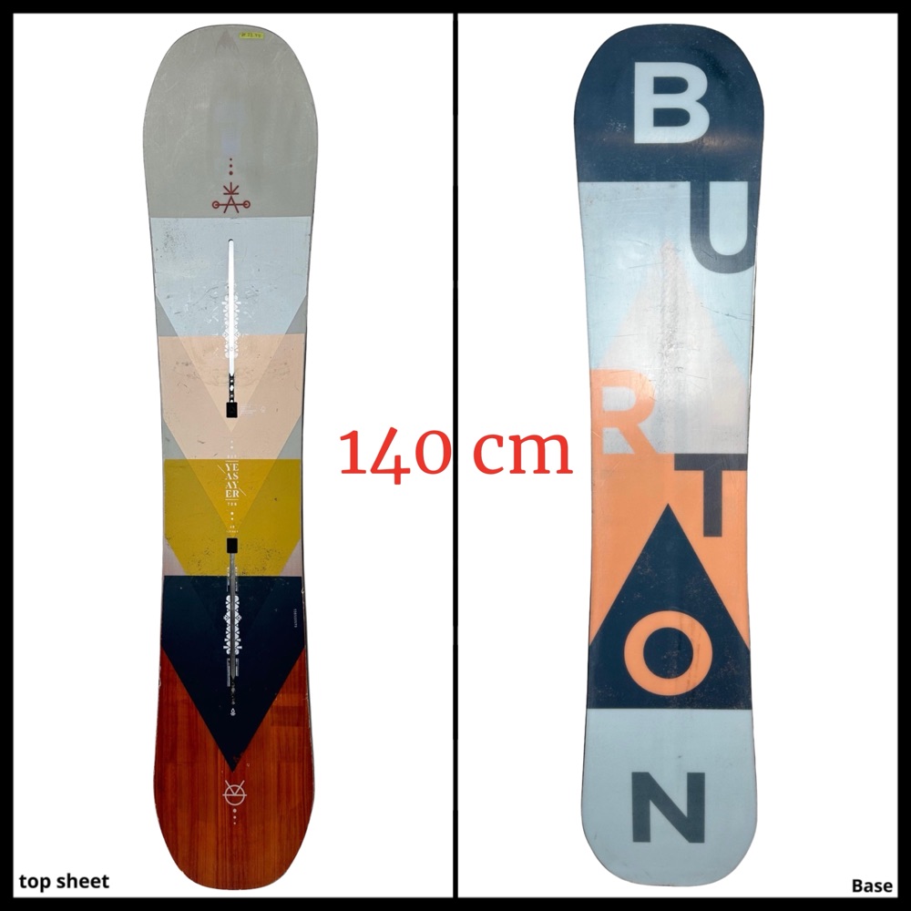 2249 Burton Yeasayer Flying V Snowboard 140 cm - Snowboards | SENDY