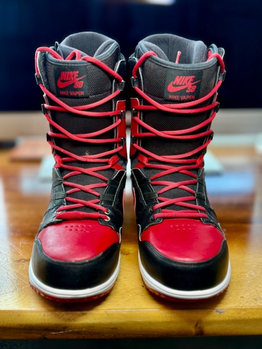 NIKE SB　VAPEN　スノーボードブーツ　27.5㎝　赤　黒　ブルズ Nike SB OG Vapen Snowboard boots (RARE) | eBay