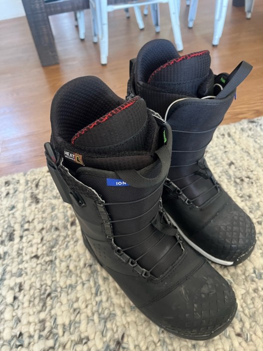 burton ion men's snowboard boots size 9.5 imprint 4 Step On® Winter 2025 These boots are a game Used Burton ION Mens Snowboard