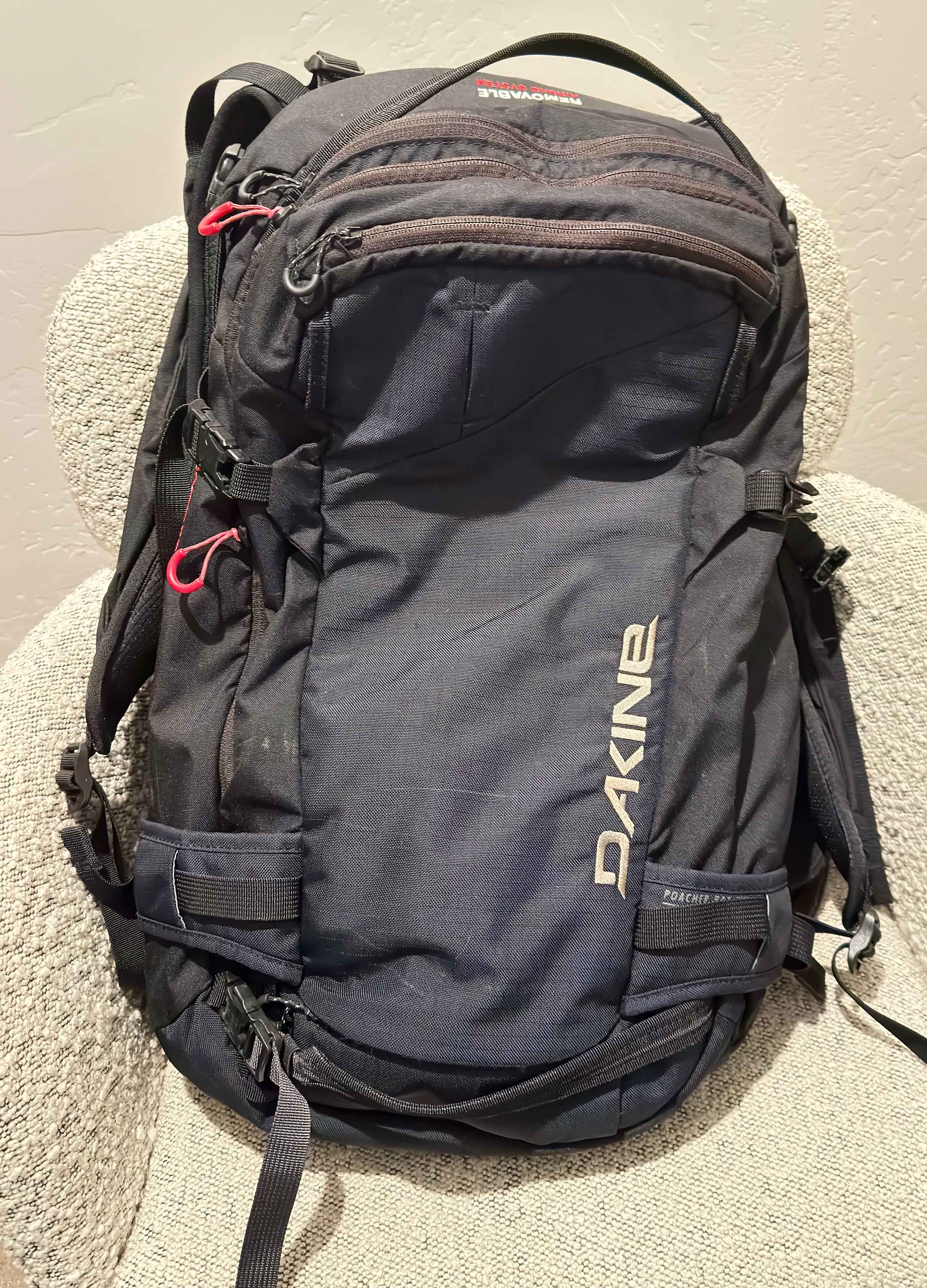Dakine poacher RAS 26L pack with airbag and canister - Avalanche