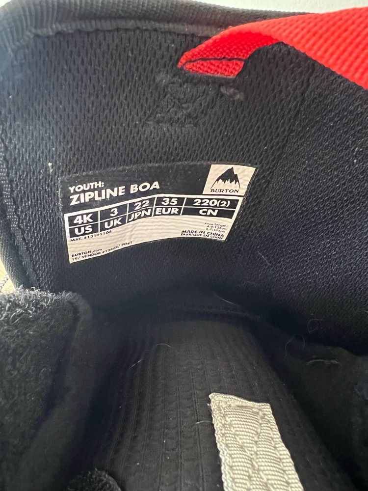 Burton Youth Zipline Boa - Kids Snowboard Boots | SENDY