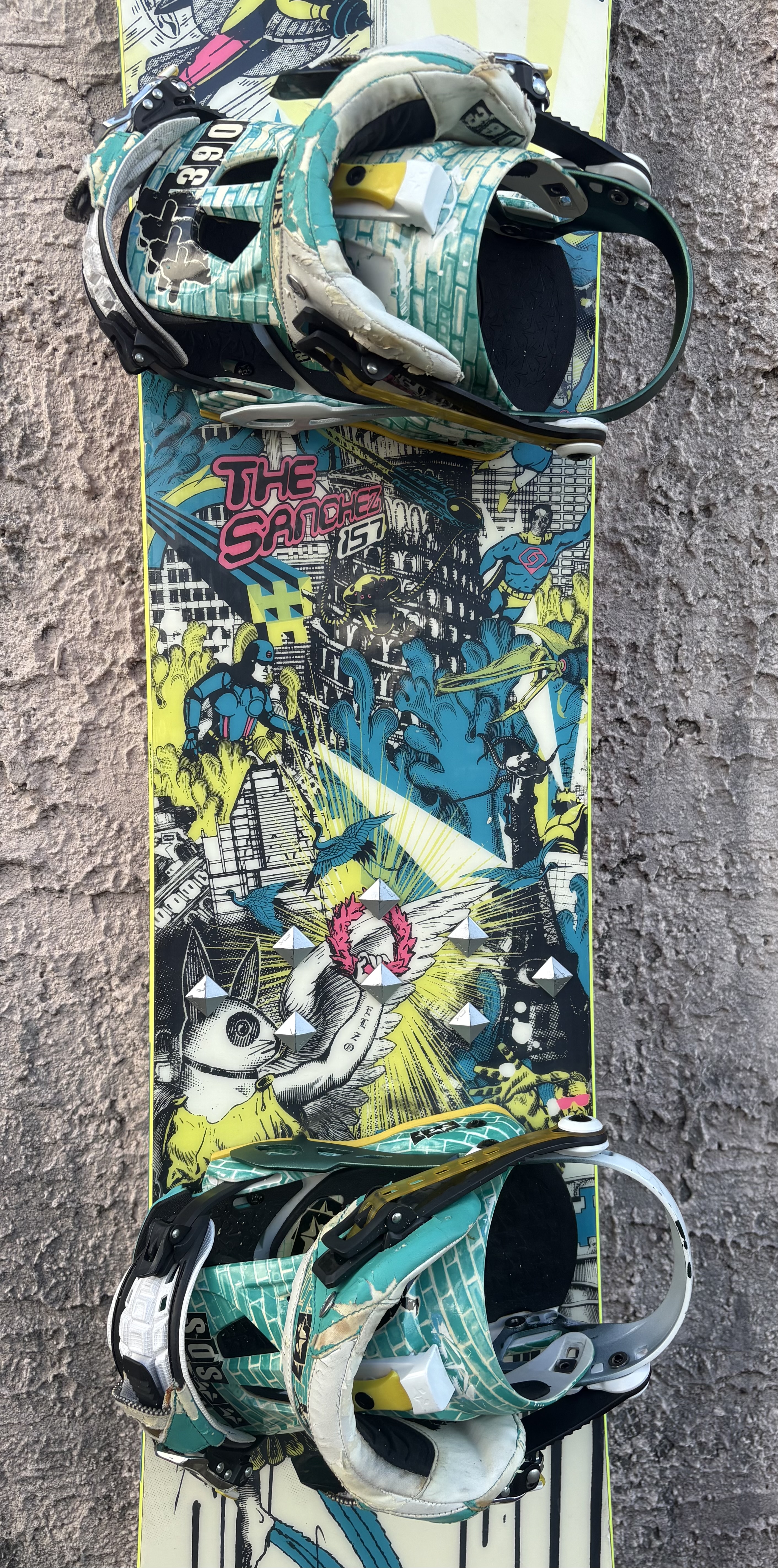 SALOMON SANCHEZ 155 × BURTON CARTEL M ウィンタースポーツ