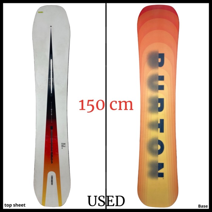 2418 Burton Custom Flying V Mens Snowboard 150 cm 2024