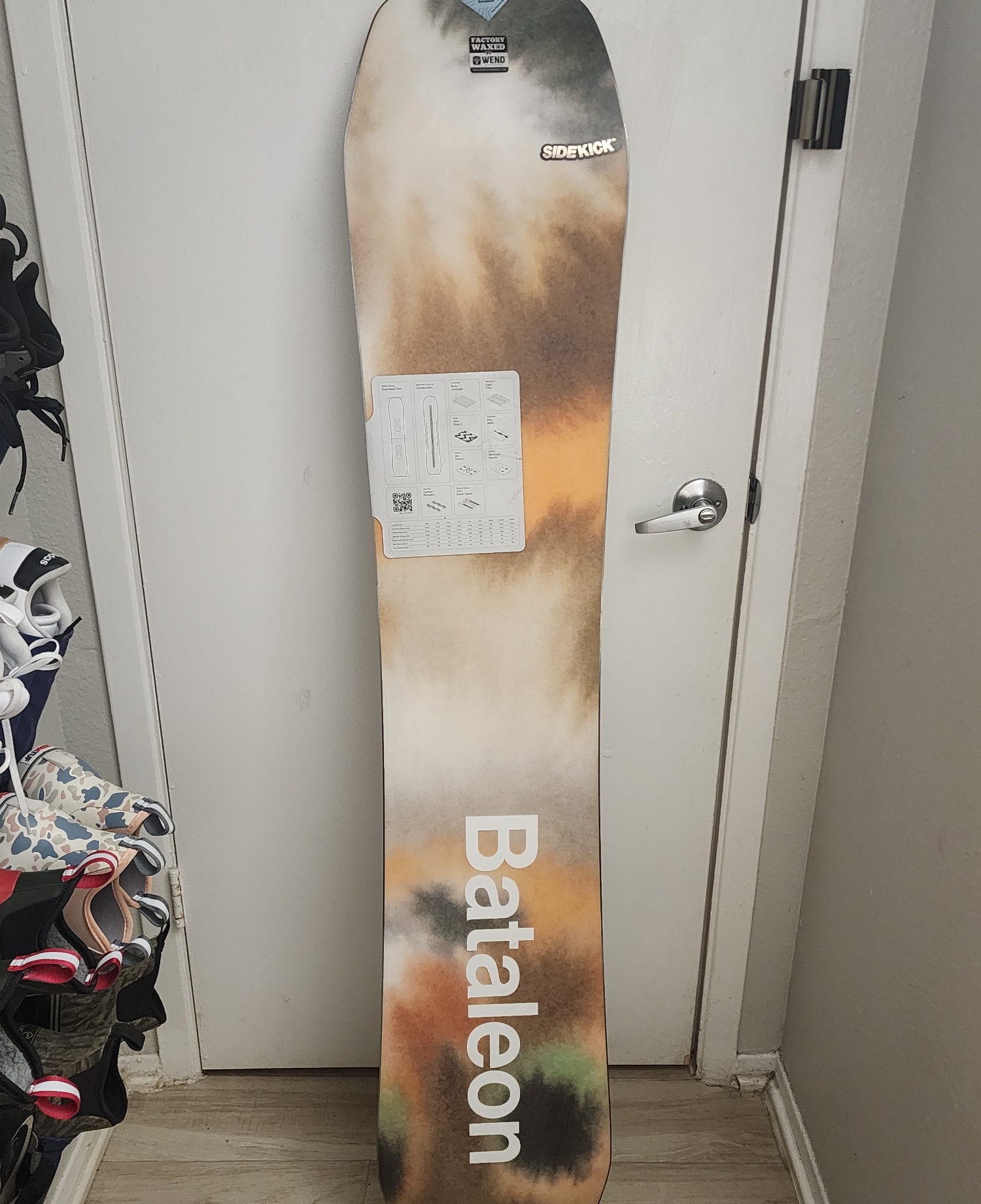 Burton Family Tree Leader Board Camber Snowboard 162cm Mens