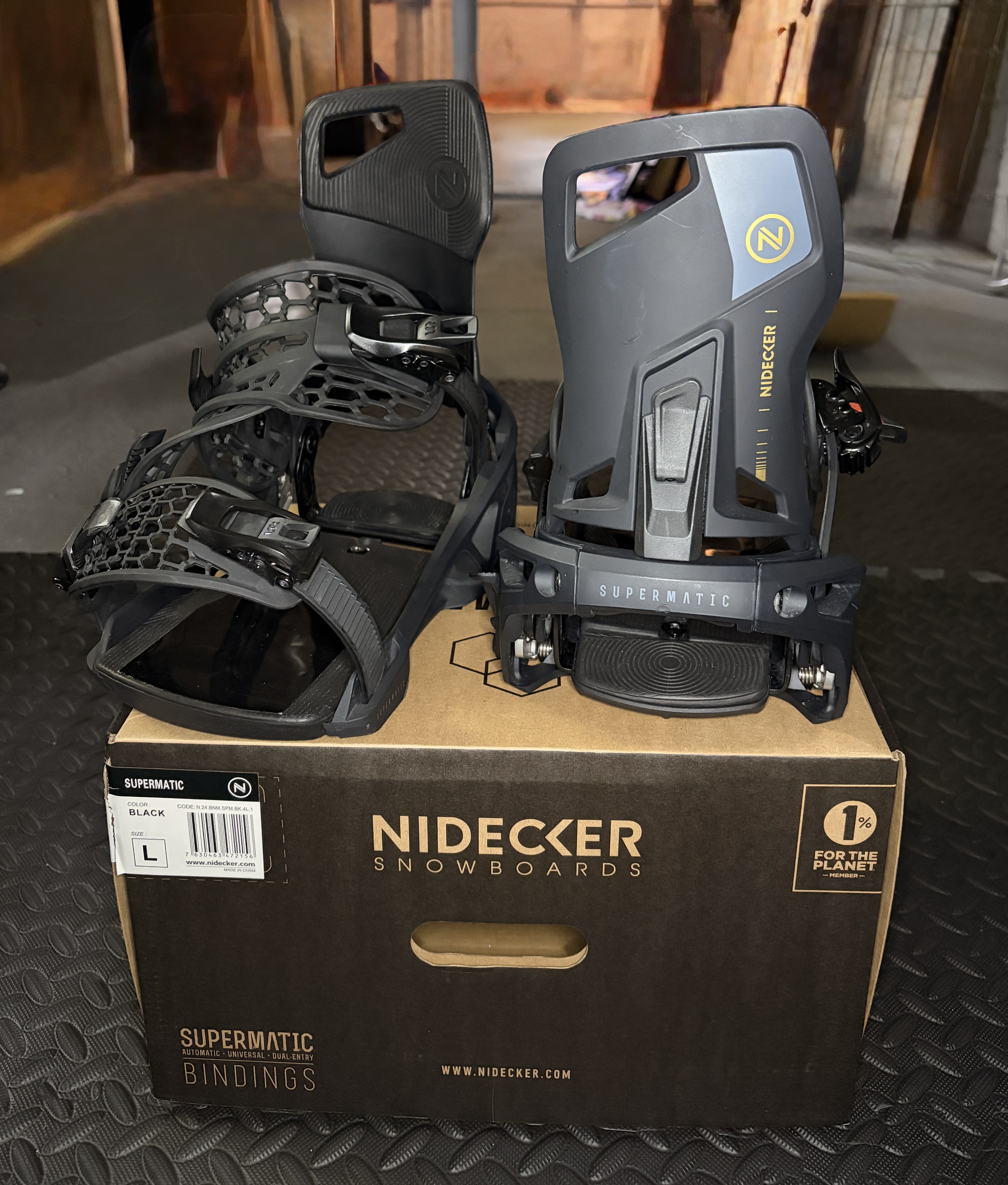 Nidecker, OG Supermatic, L, men's - Snowboard Bindings | SENDY
