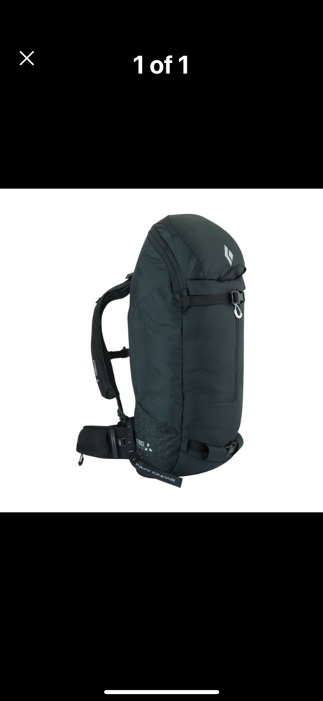 Black Diamond Saga 40 Jetforce Backpack Avalanche Airbag - Ski and 