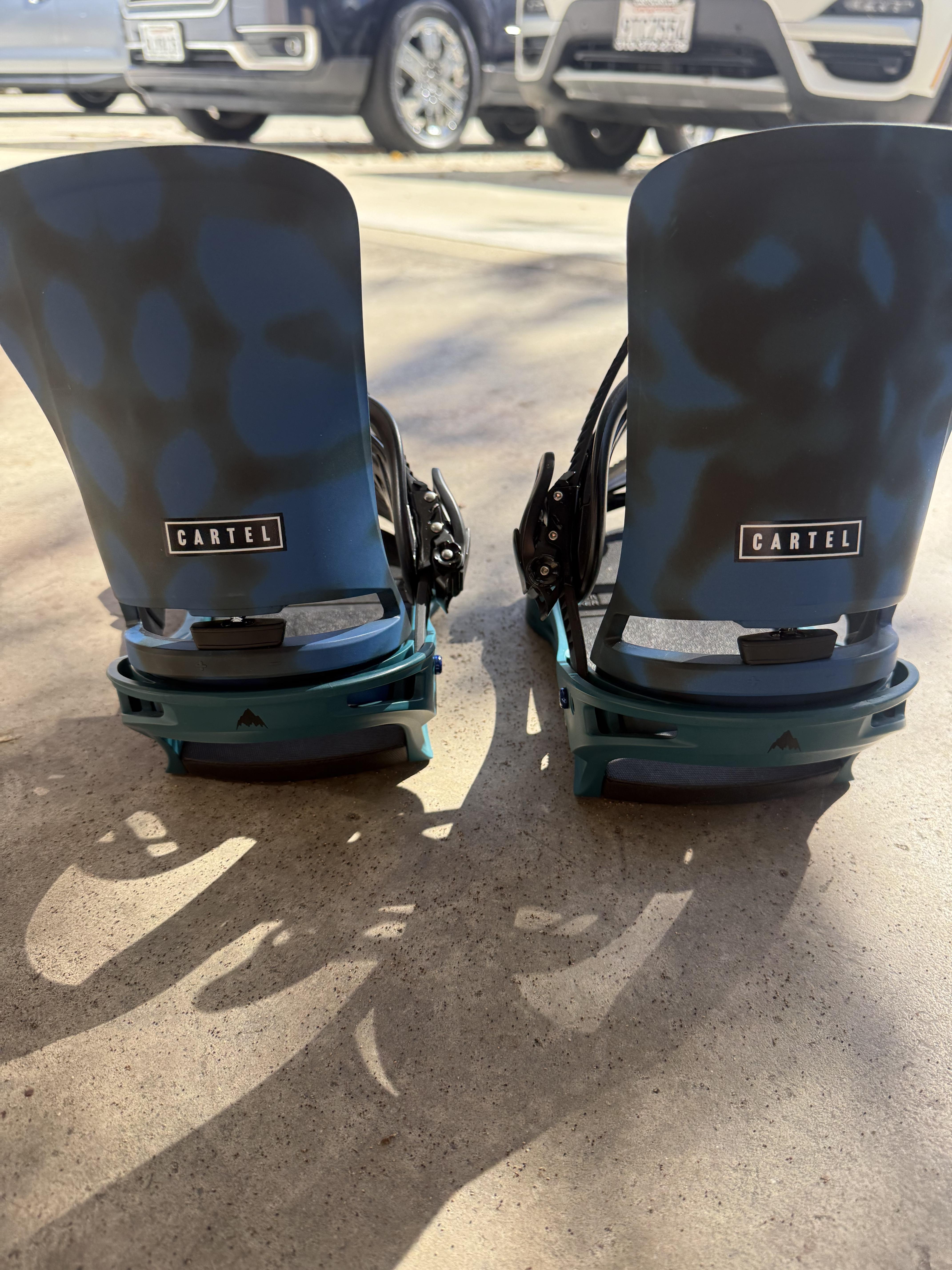 Burton Cartel Re:Flex Snowboard Bindings – Medium – Brand New